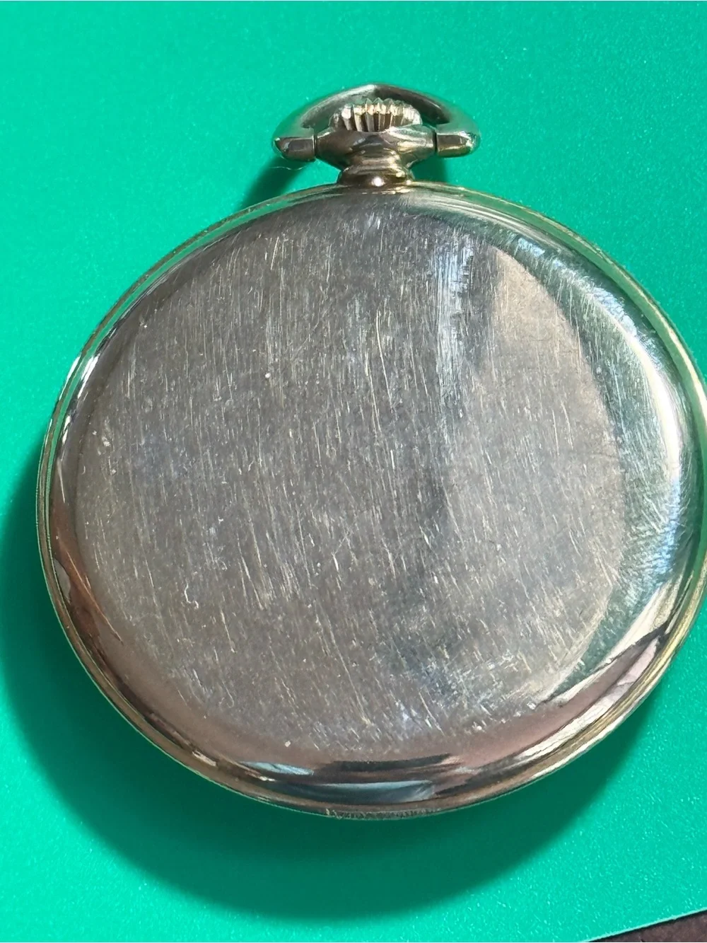 Vintage Gruen Veri-Thin Precision 17 Jewel Pocket Watch 10K GF Runs Original Box
